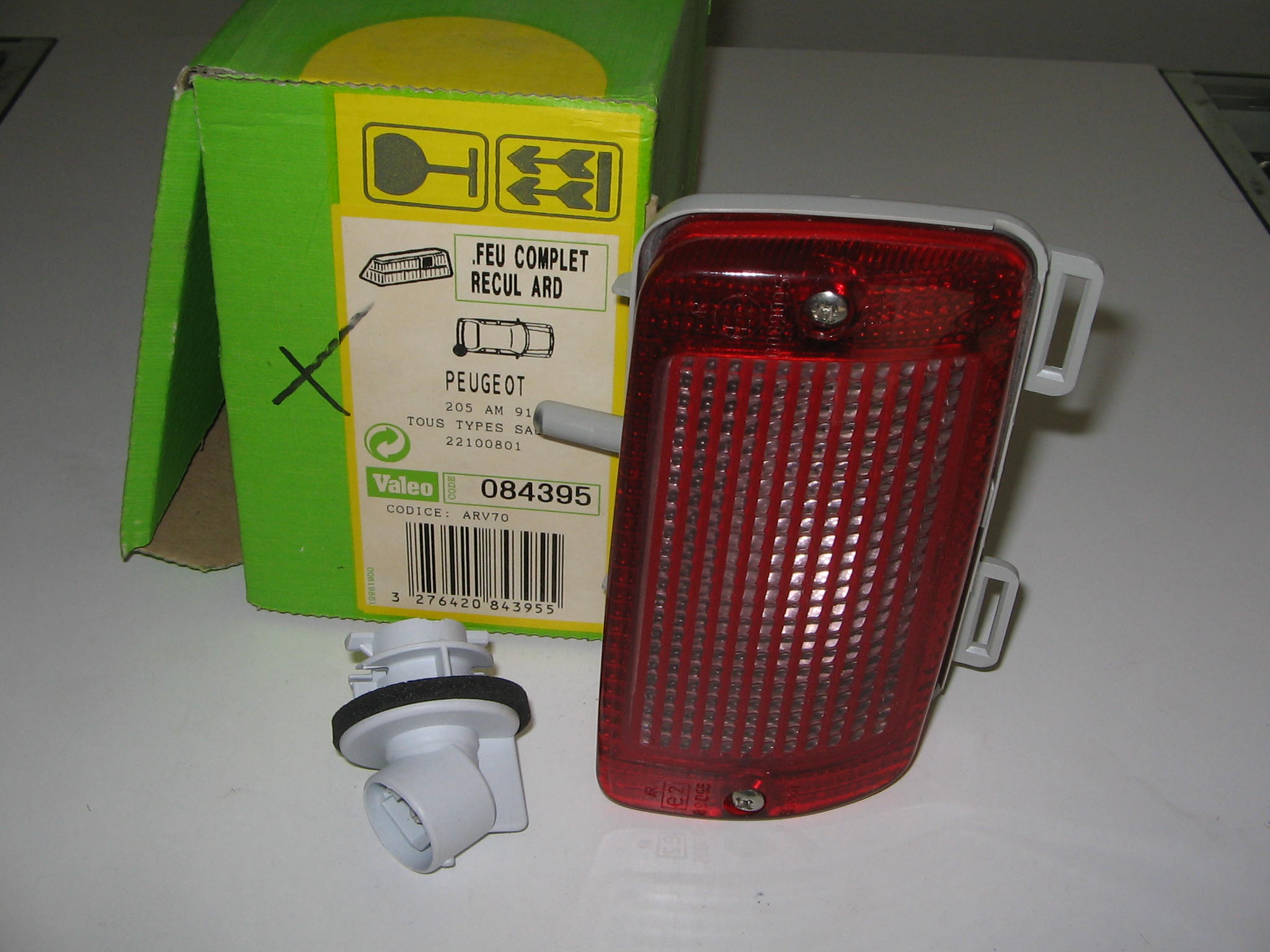 PEUGEOT 205 FANALINO RETRONEBBIA NUOVO N. 20022